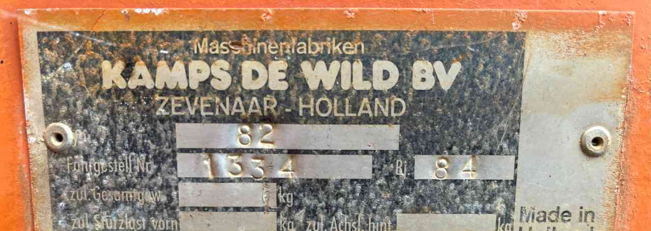 Irrigation system Kaweco 80-270 beregeningshaspel diversen