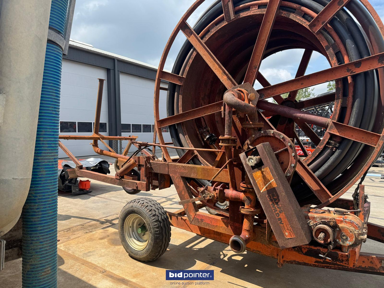 Irrigation system Kaweco regenhaspel beregeningshaspel