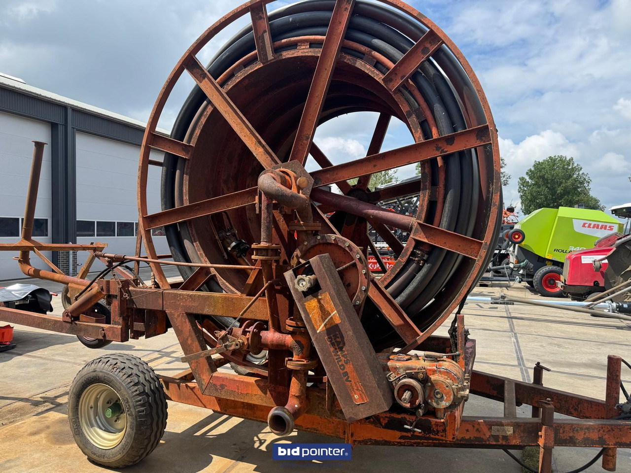 Irrigation system Kaweco regenhaspel beregeningshaspel