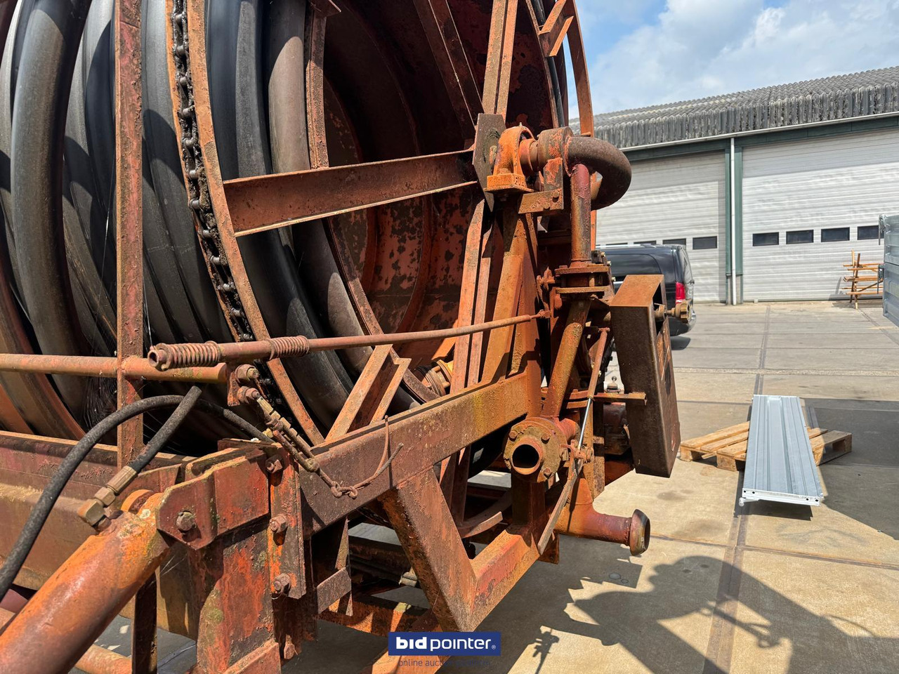 Irrigation system Kaweco regenhaspel beregeningshaspel