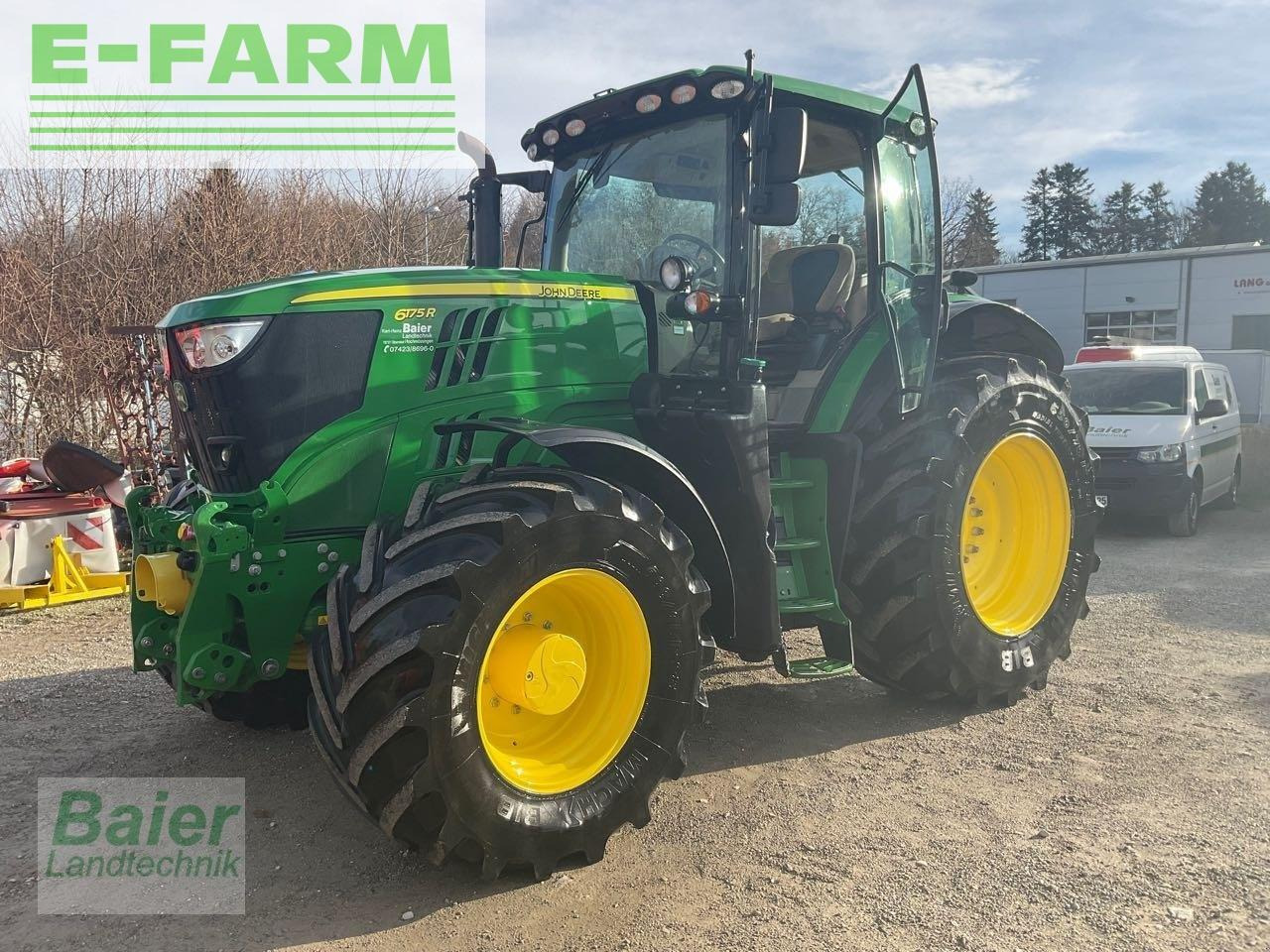 Farm tractor John Deere 6175 r: picture 2