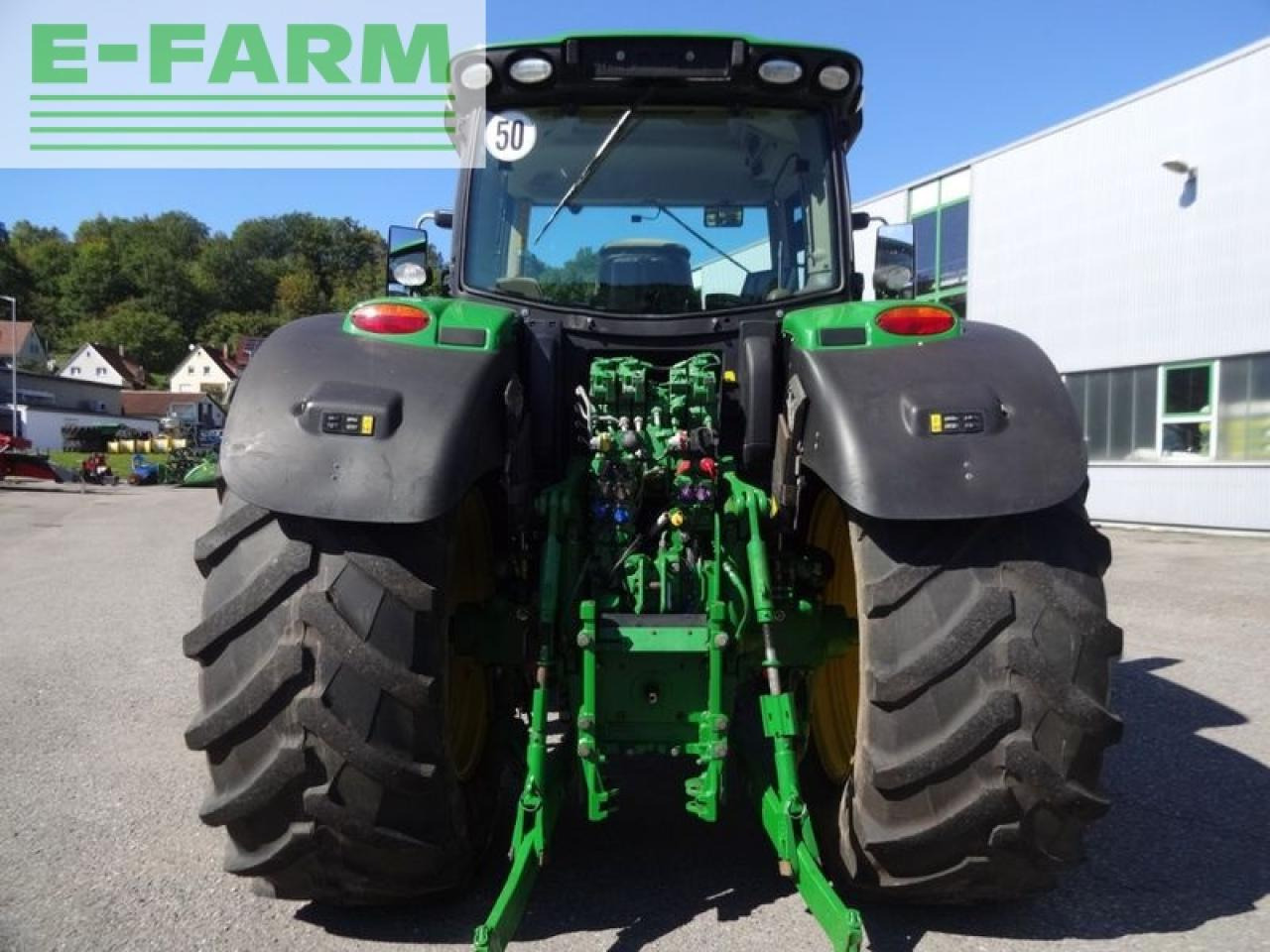 Farm tractor John Deere 6195r: picture 4