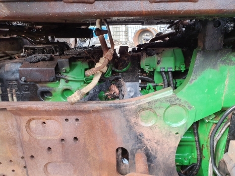 Farm tractor John Deere 6215r Engine, Transmission, Front, Back Axle Pto, Hydraulic, Parts: picture 9