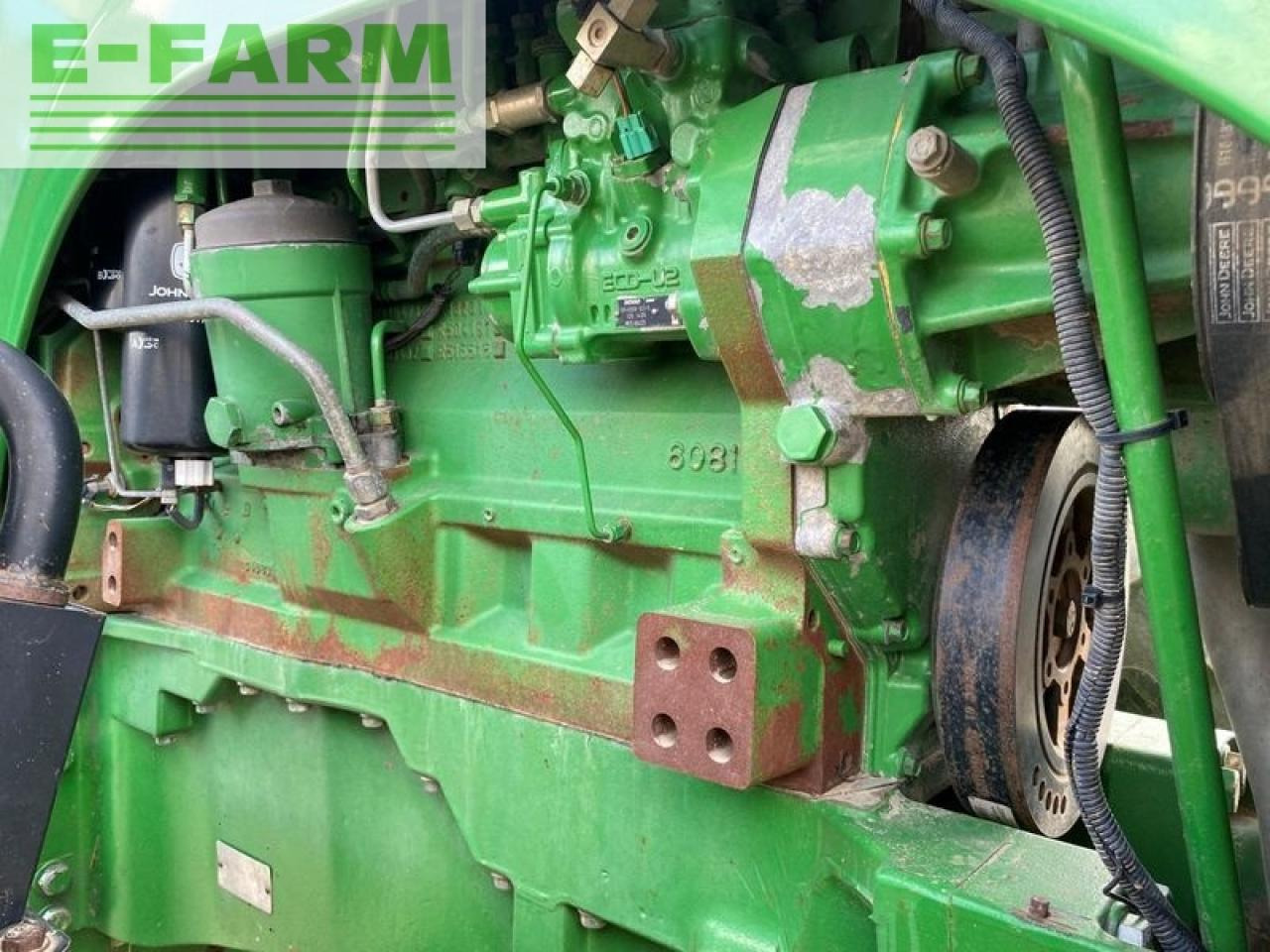 Farm tractor John Deere 8120 (500 hours new (reman) 8,1 l engine): picture 20