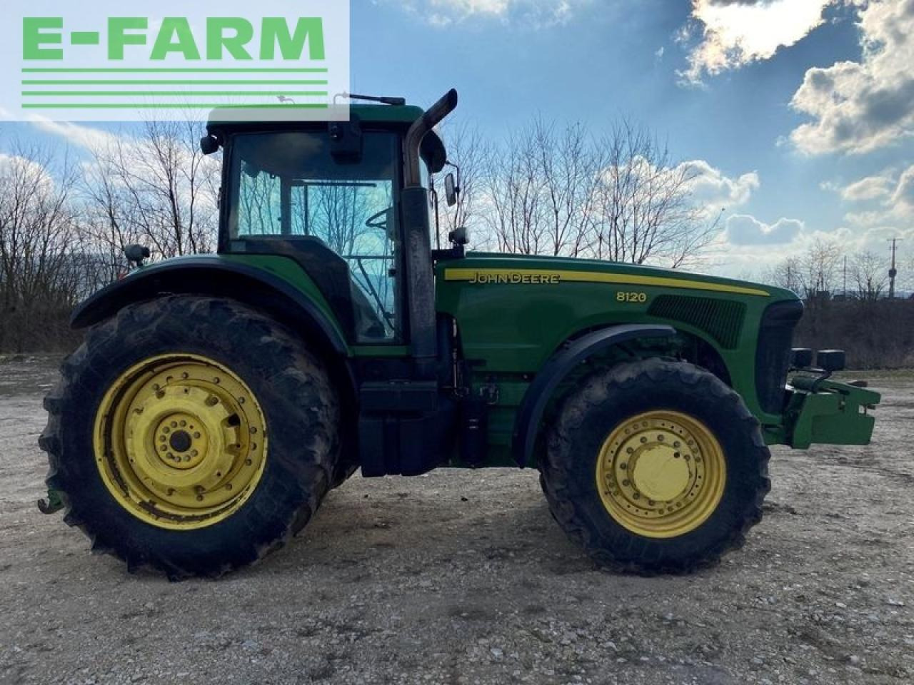 Farm tractor John Deere 8120 (500 hours new (reman) 8,1 l engine): picture 4
