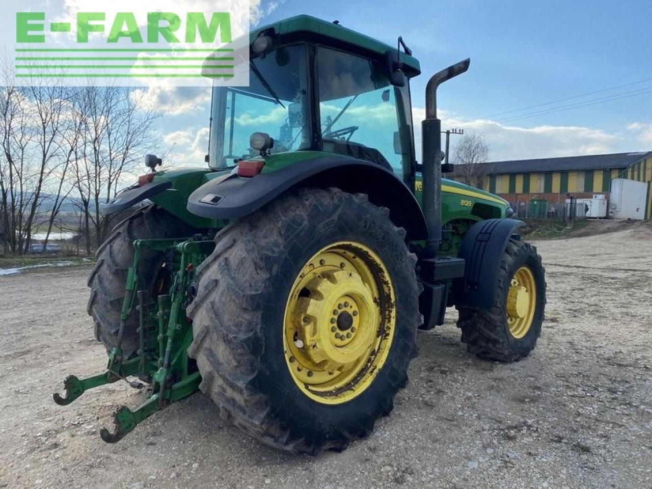 Farm tractor John Deere 8120 (500 hours new (reman) 8,1 l engine): picture 5