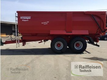 Farm tipping trailer/ Dumper Krampe Big Body 600 Carrier: picture 1