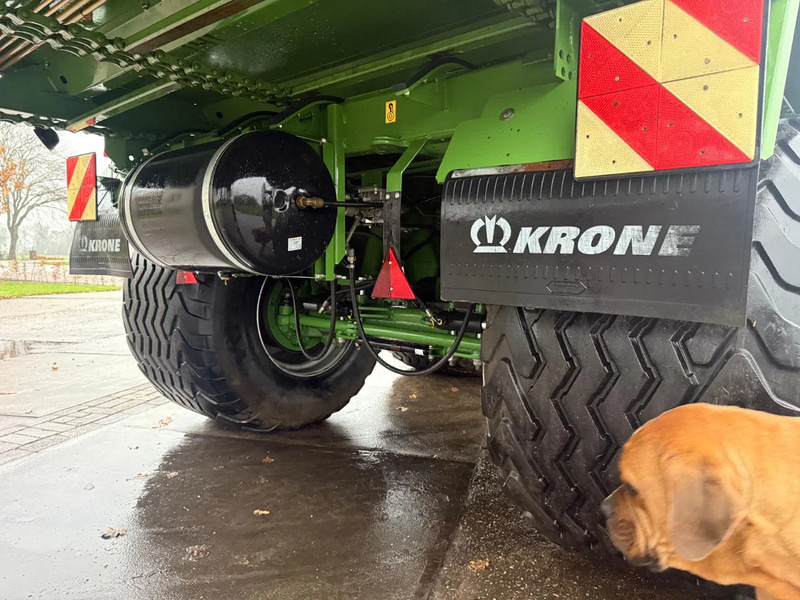 Agricultural machinery Krone ZX 450 GL Ladewagen 1996 vrachten! Opraapwagen