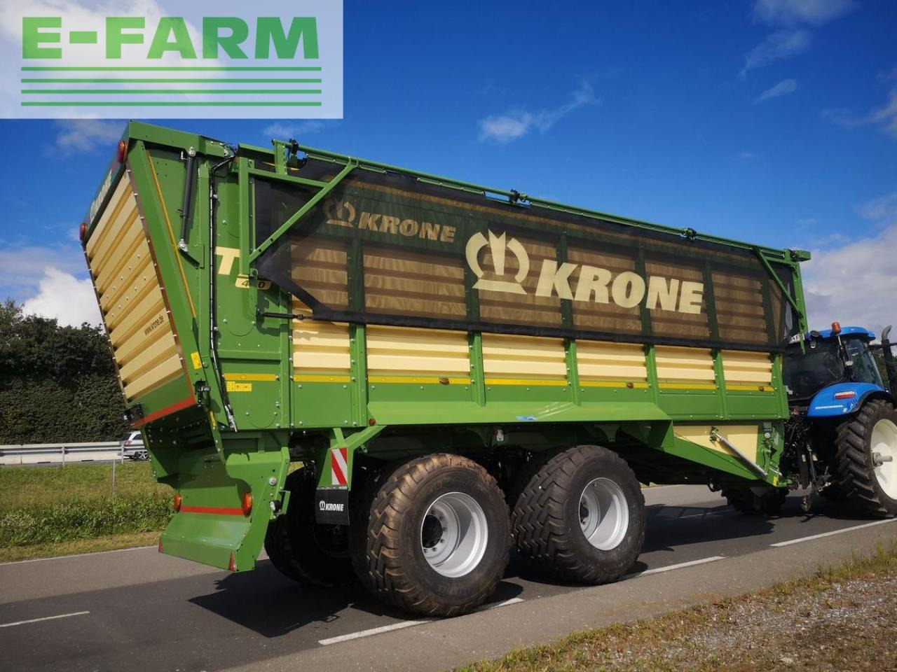 Farm tipping trailer/ Dumper Krone tx 460: picture 2