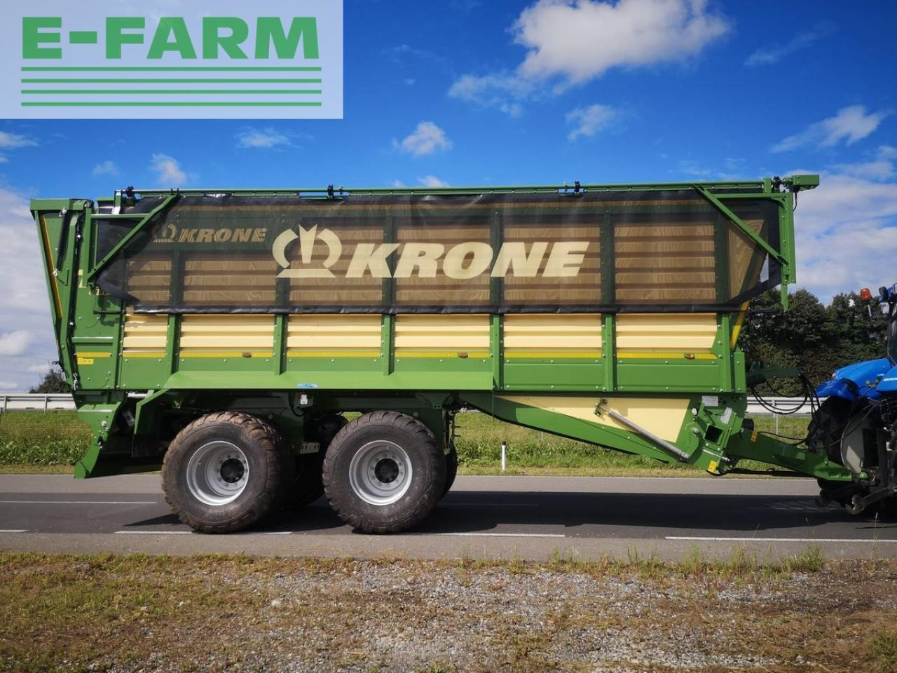 Farm tipping trailer/ Dumper Krone tx 460: picture 3