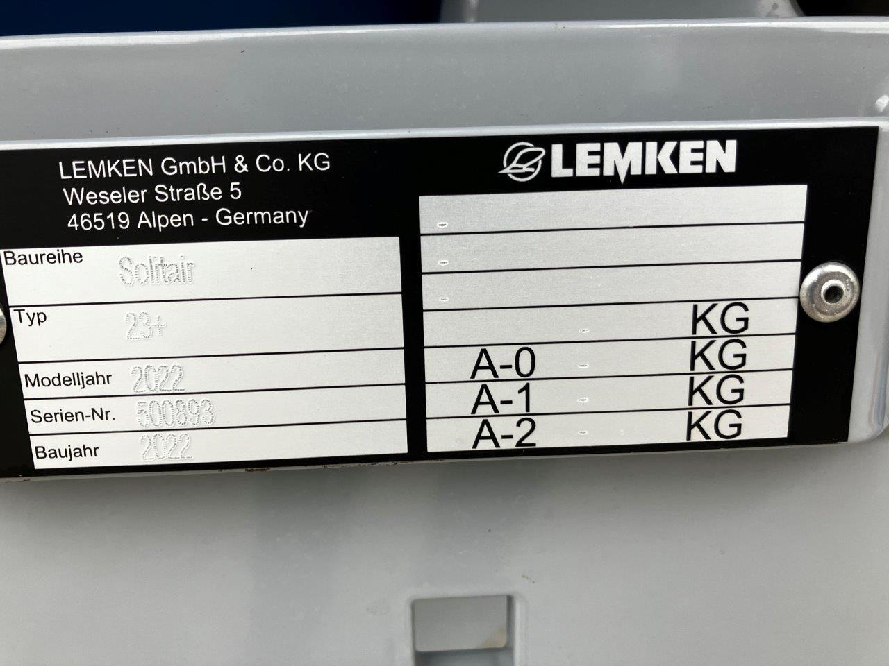Leasing of Lemken Azurit 10 K 8 Lemken Azurit 10 K 8: picture 17