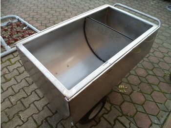 Livestock equipment RVS voerwagen / voerkar