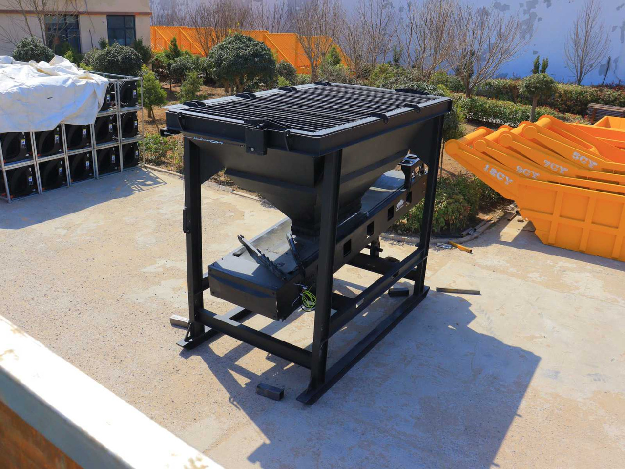 Livestock equipment VGT Doseerbak met transportband