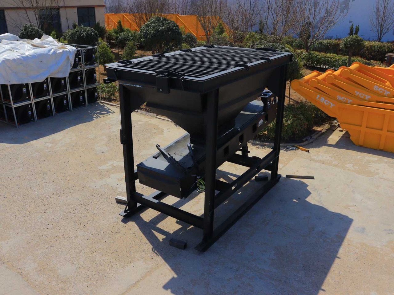 Livestock equipment VGT Doseerbak met transportband