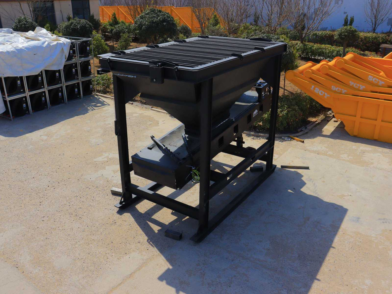 Livestock equipment VGT Doseerbak met transportband