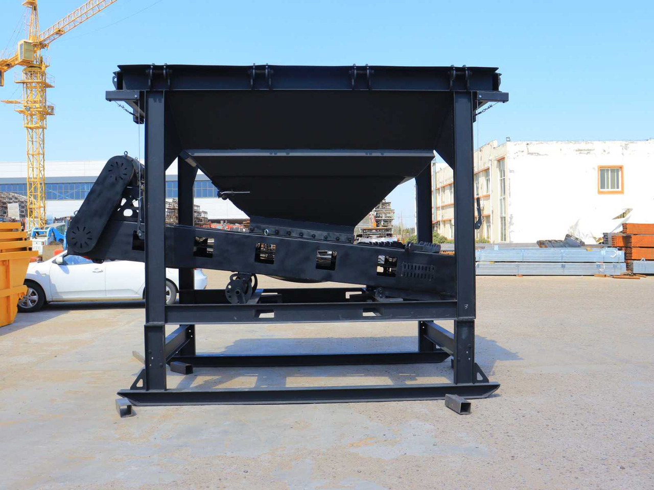 Livestock equipment VGT Doseerbak met transportband