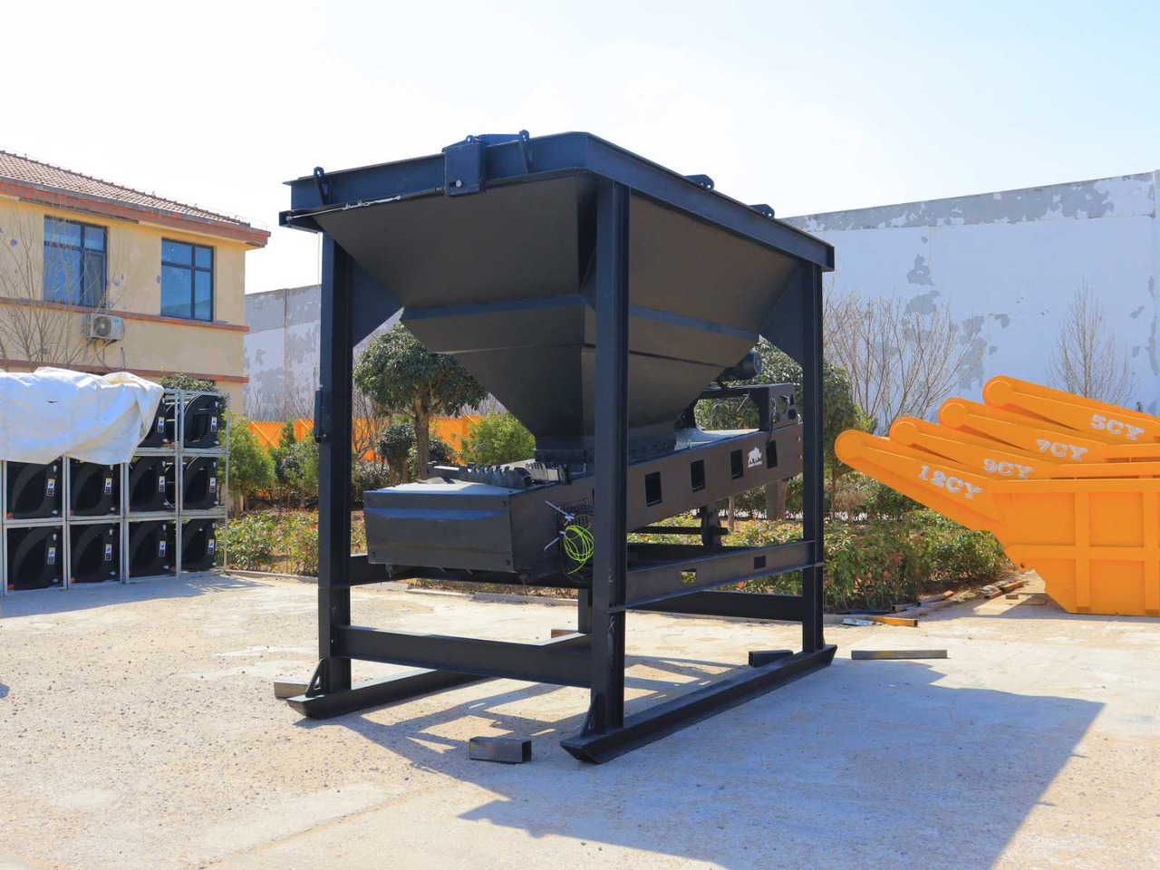 Livestock equipment VGT Doseerbak met transportband