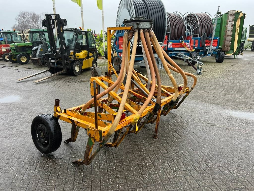 Manure spreader Hekamp 11 tand bouwland bemester