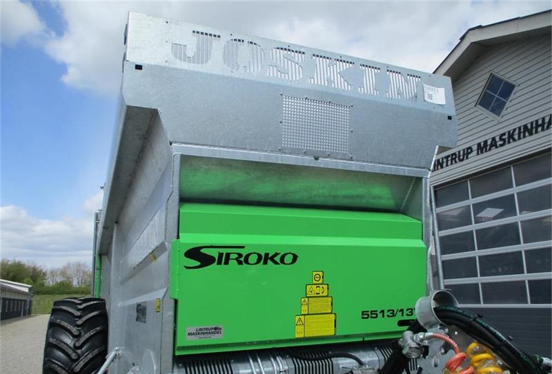 Manure spreader Joskin SIROKO S5513/13V SPREDER 16m3 galvaniseret kasse o