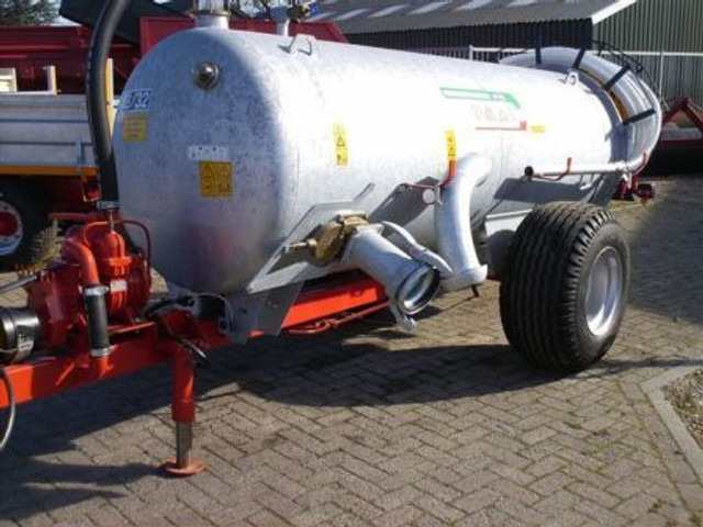 Manure spreader Watertank enkele as