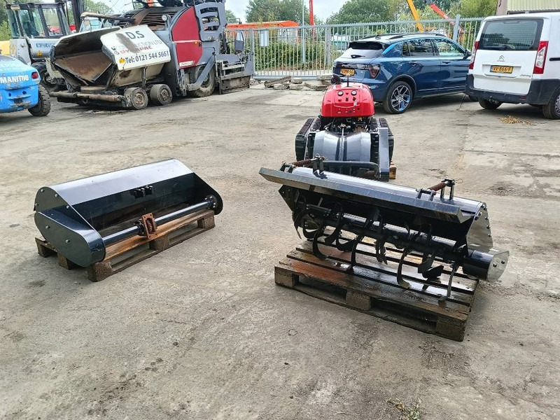 Mower HT 400 remote controlled tracked robot mower / tracto