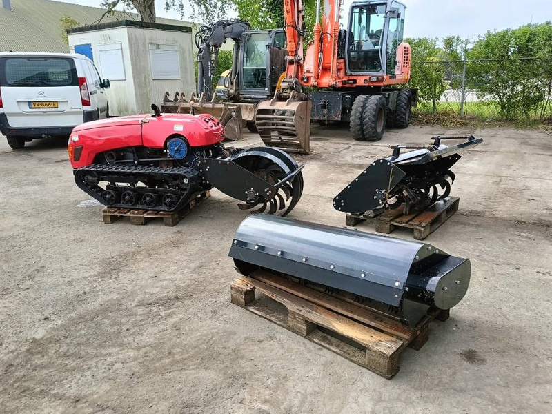 Mower HT 400 remote controlled tracked robot mower / tracto