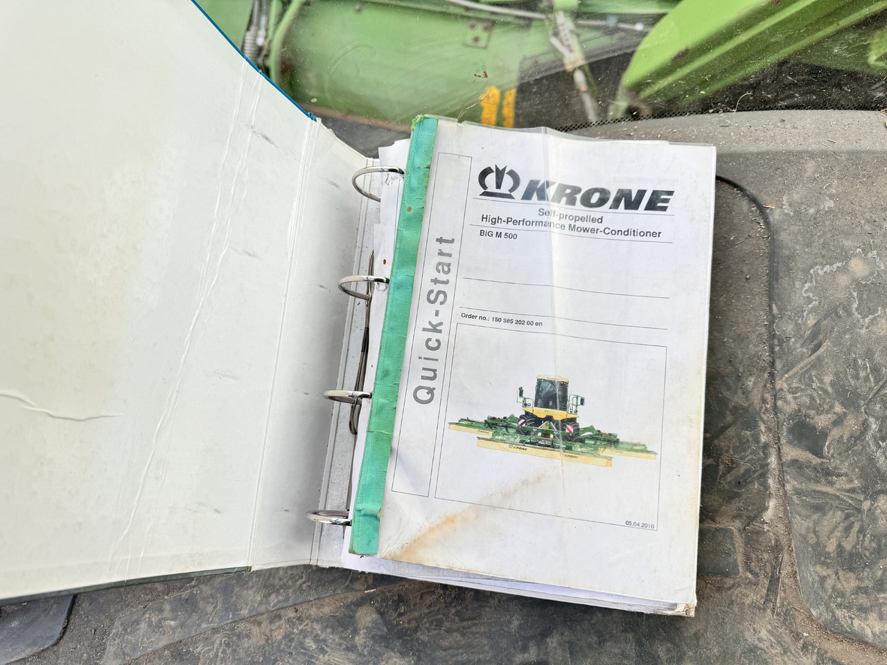 Mower Krone Big M 500 CV