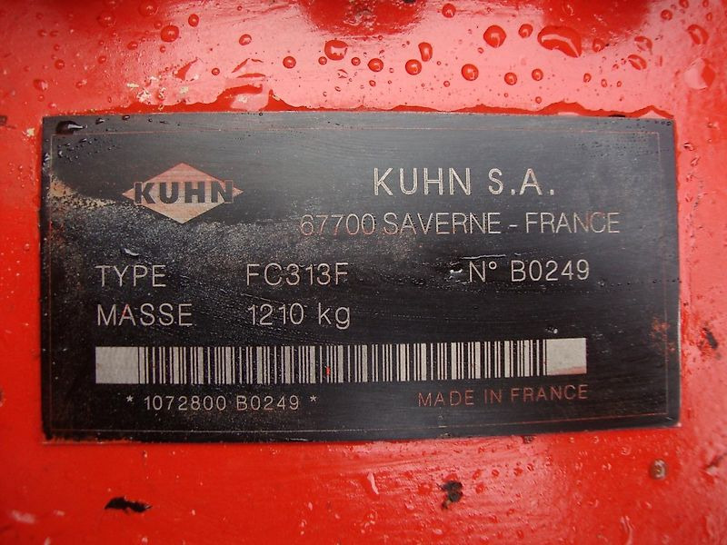 Mower Kuhn FC 313 F