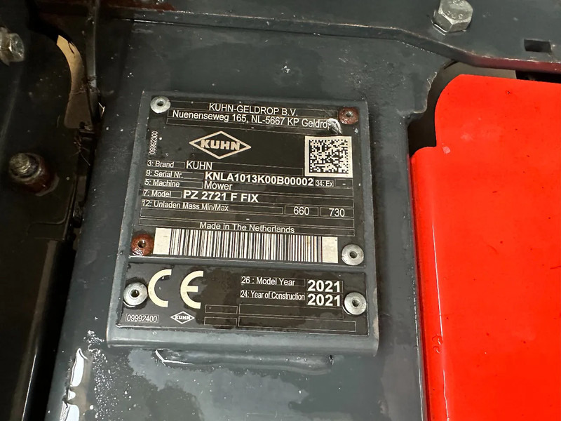 Mower Kuhn PZ 2721 F FIX