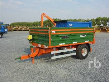 New Farm trailer NURAK 3.5 TON S/A Agricultural End Dump Trailer: picture 1