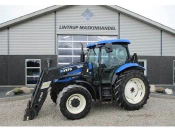 Farm tractor New Holland TS 100A Med frontlæsser: picture 1