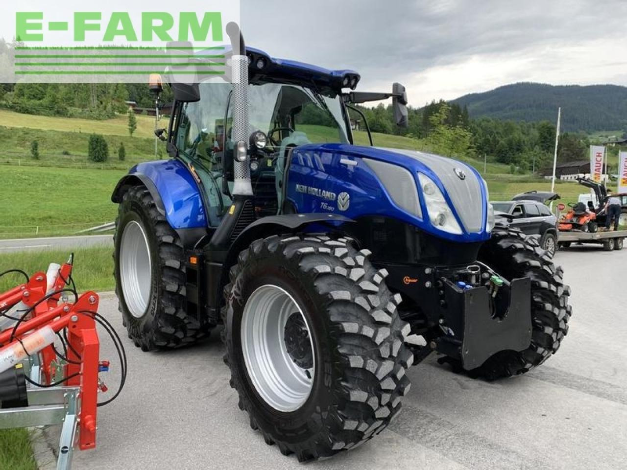 Farm tractor New Holland t6.180 dc: picture 4