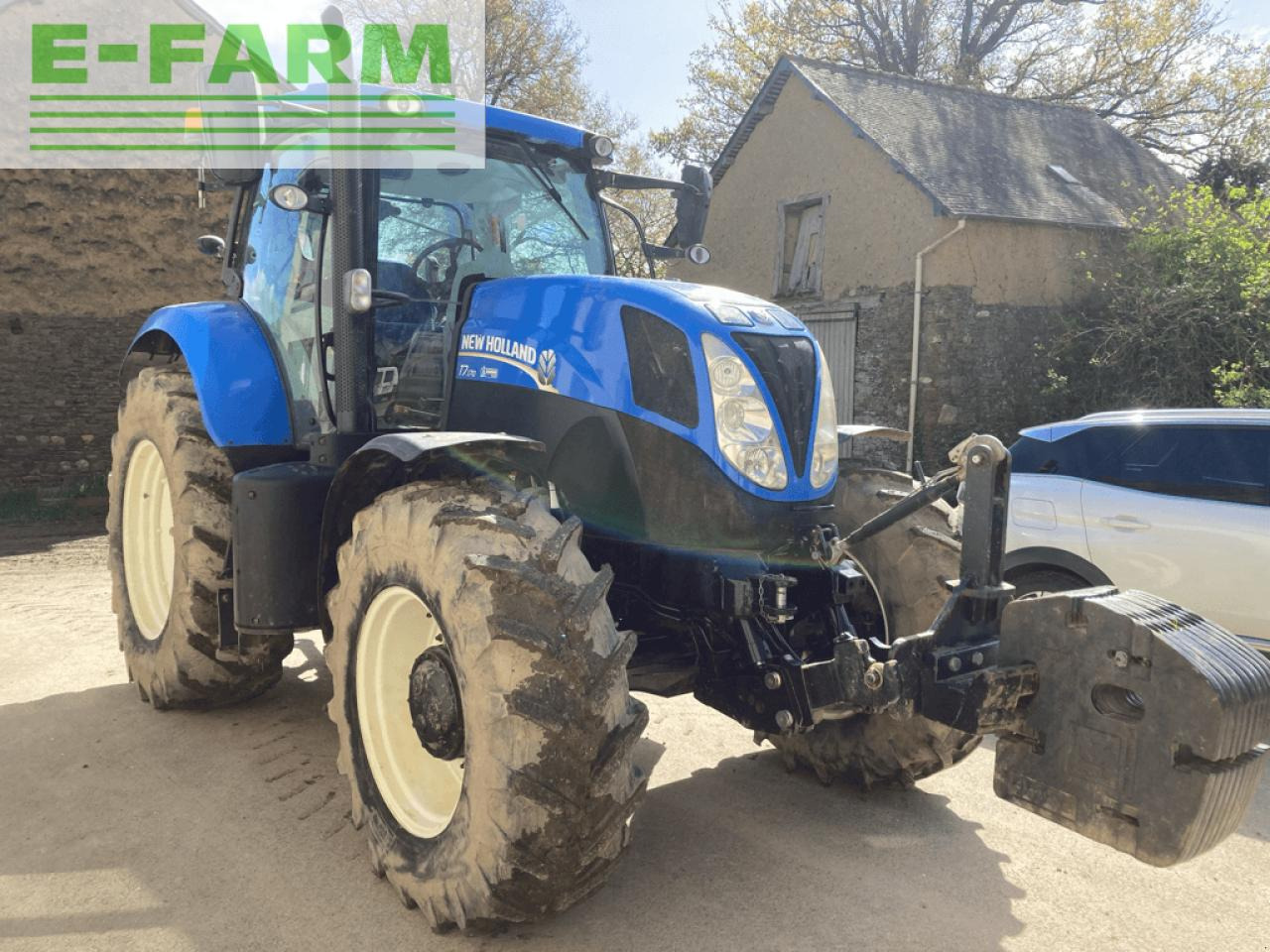 Farm tractor New Holland t7.170 range command: picture 2