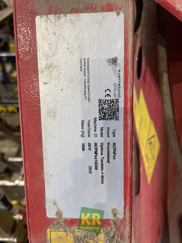 Precision sowing machine Kverneland Overig