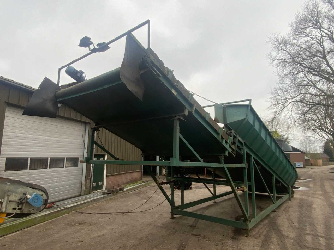 Agricultural machinery Receiving hopper