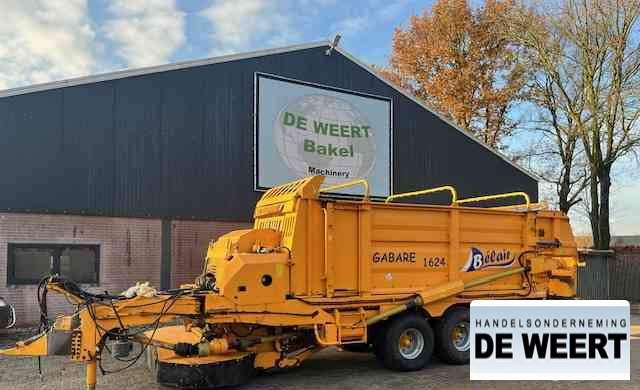 Self-loading wagon Belair gebare 1624 , zerograzer , maaiwagen