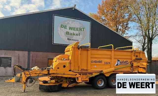 Self-loading wagon Belair gebare 1624 , zerograzer , maaiwagen