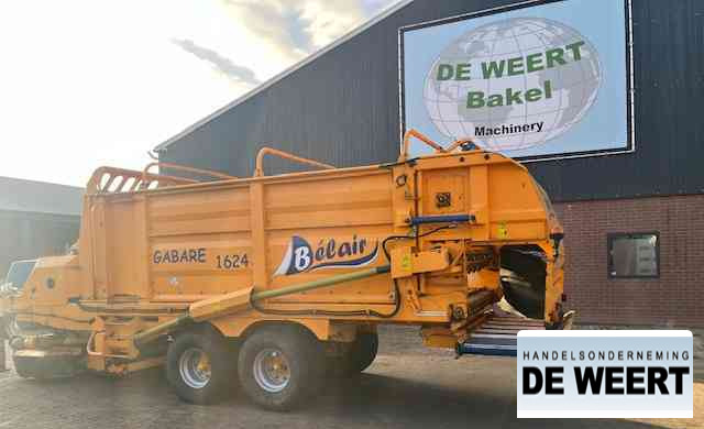Self-loading wagon Belair gebare 1624 , zerograzer , maaiwagen
