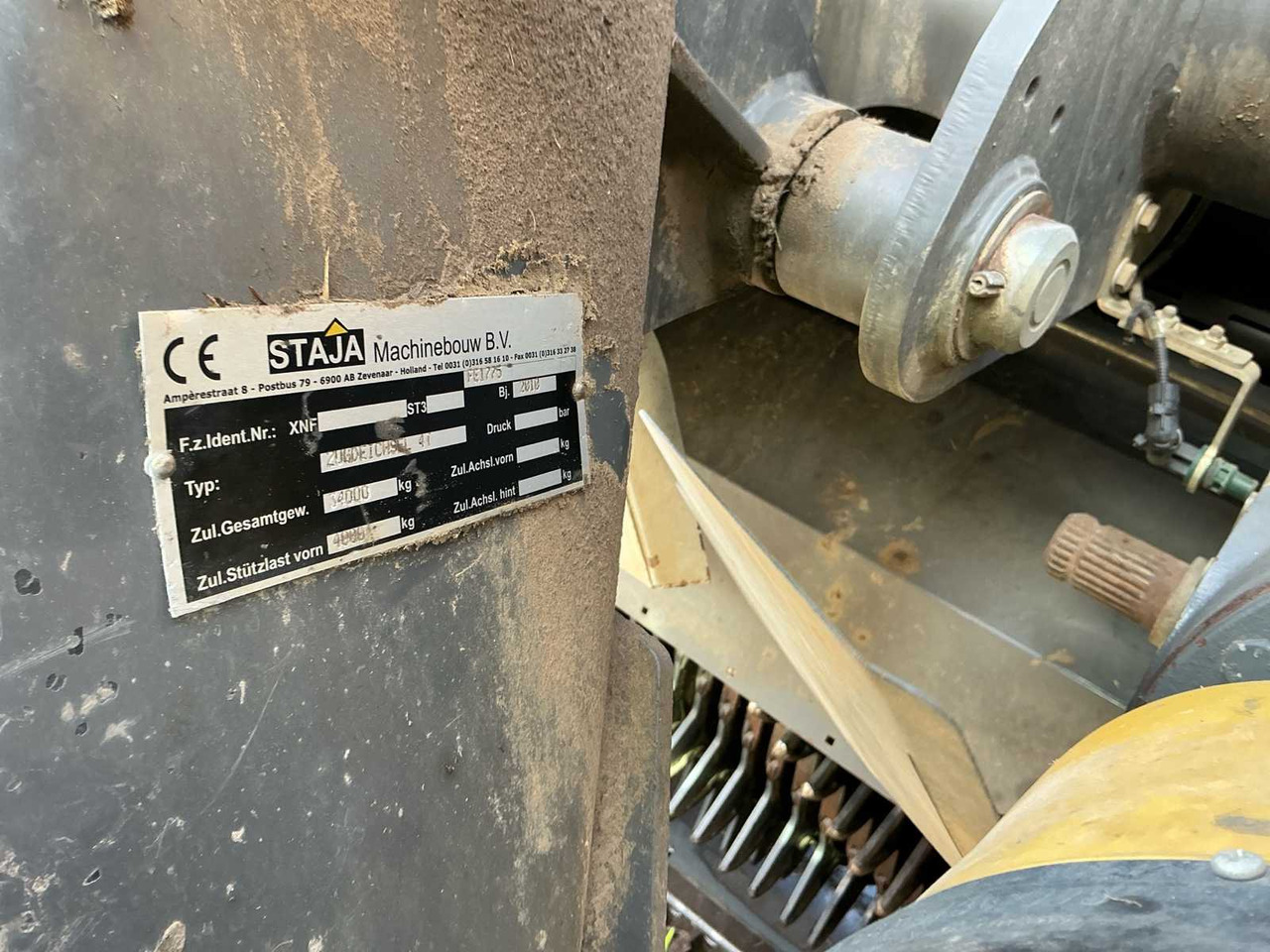 Self-loading wagon Claas Cargos 9500