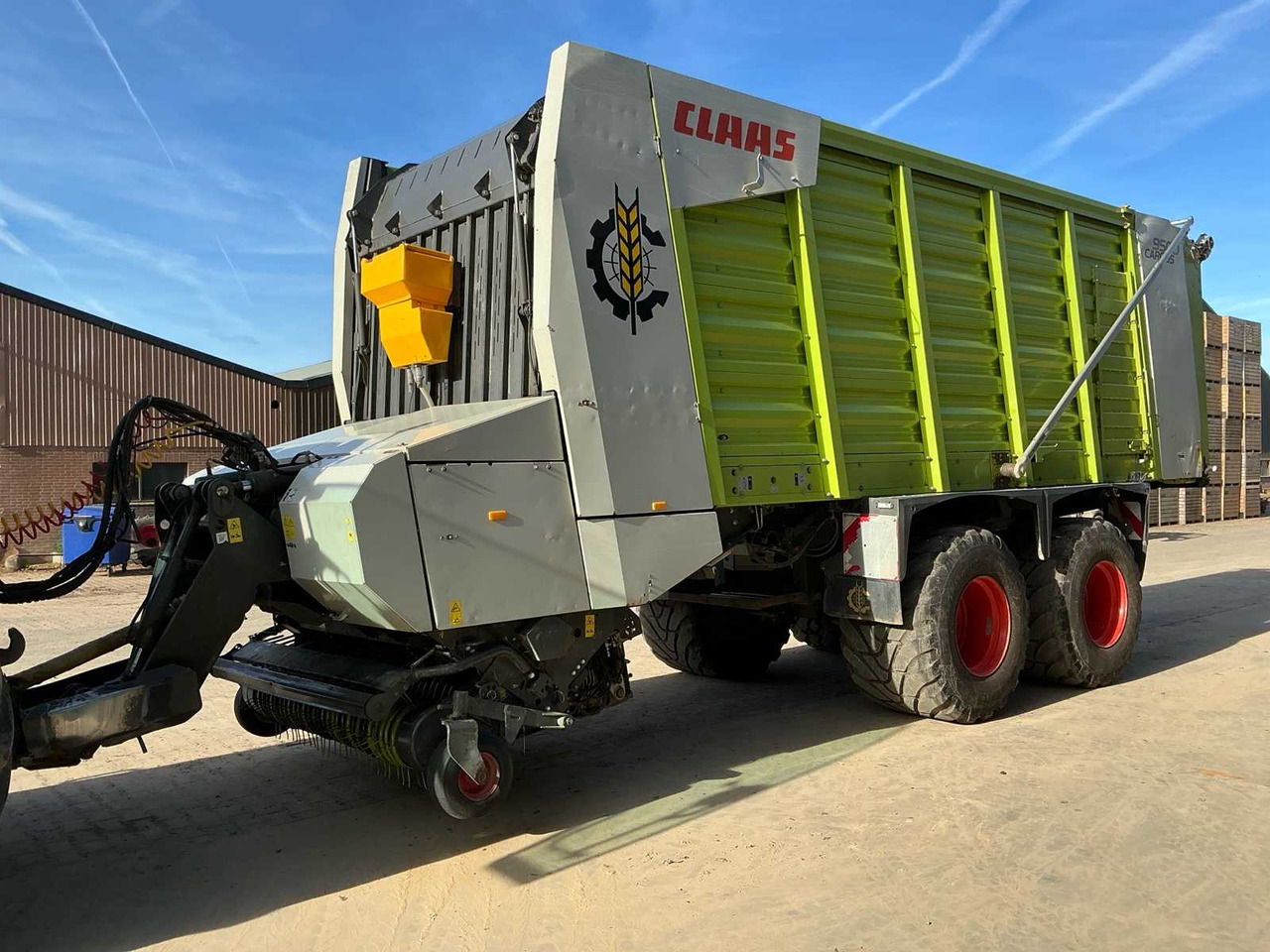 Self-loading wagon Claas Cargos 9500