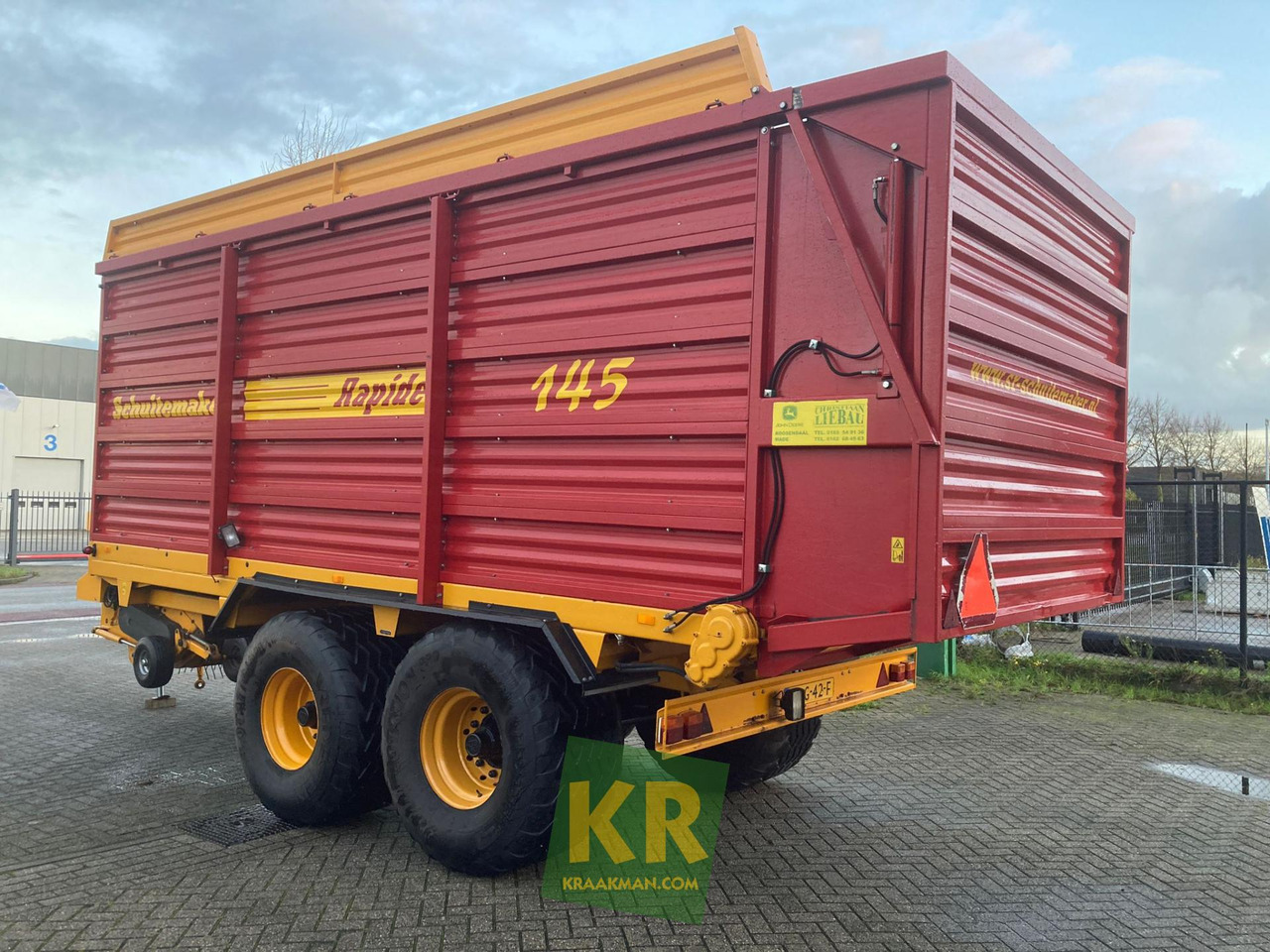 Self-loading wagon RAPIDE 145 Schuitemaker, SR-