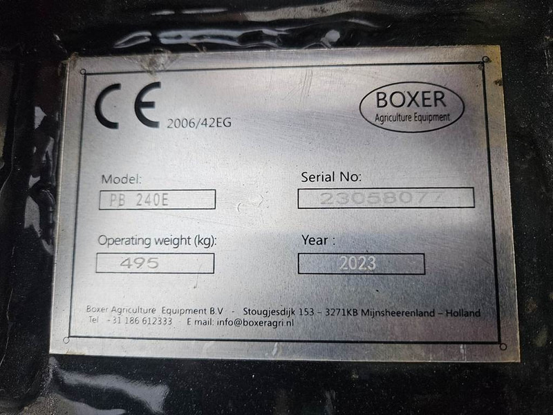 Silage equipment Boxer PB240E - Silage grab/Greifschaufel/Uitkuilbak