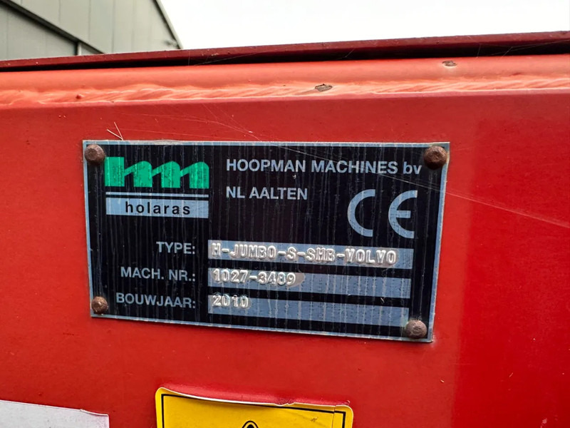 Silage equipment Holaras Jumbo SHB Volvo