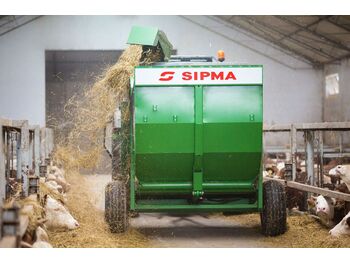 New Straw shredder Sipma Einstreu-Einfüttermaschine: picture 1