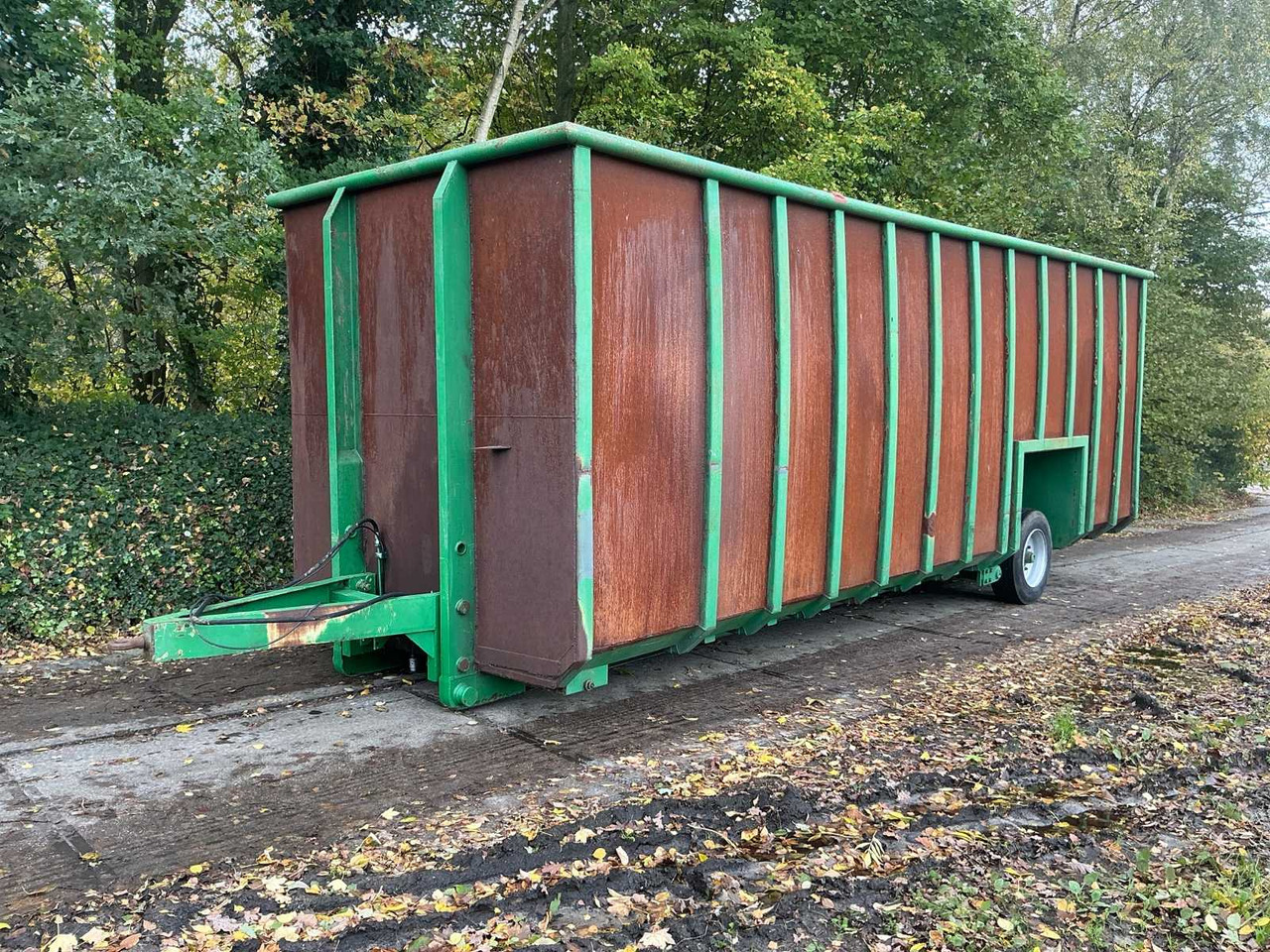 Slurry tanker Mest Opslag