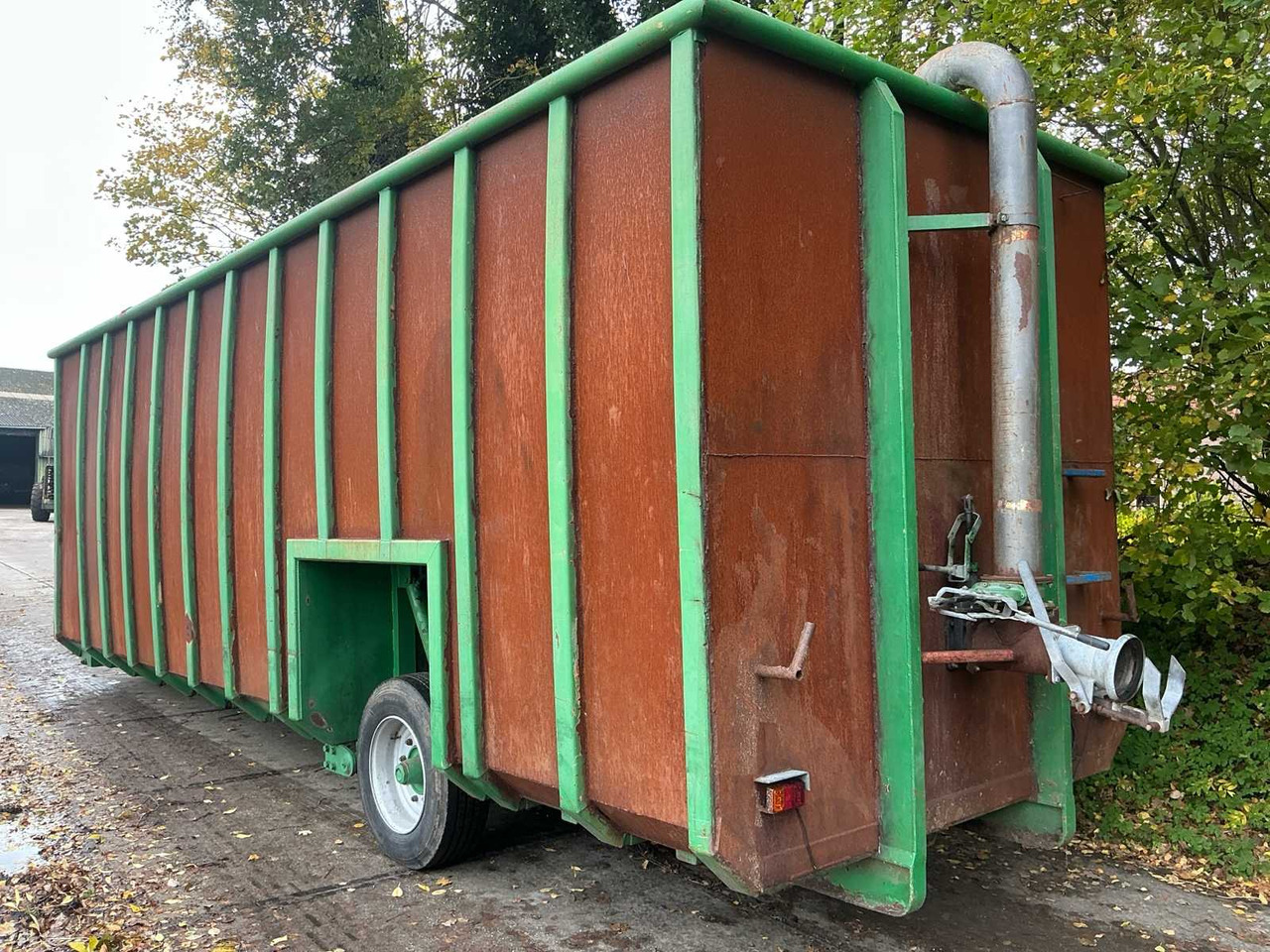 Slurry tanker Mest Opslag