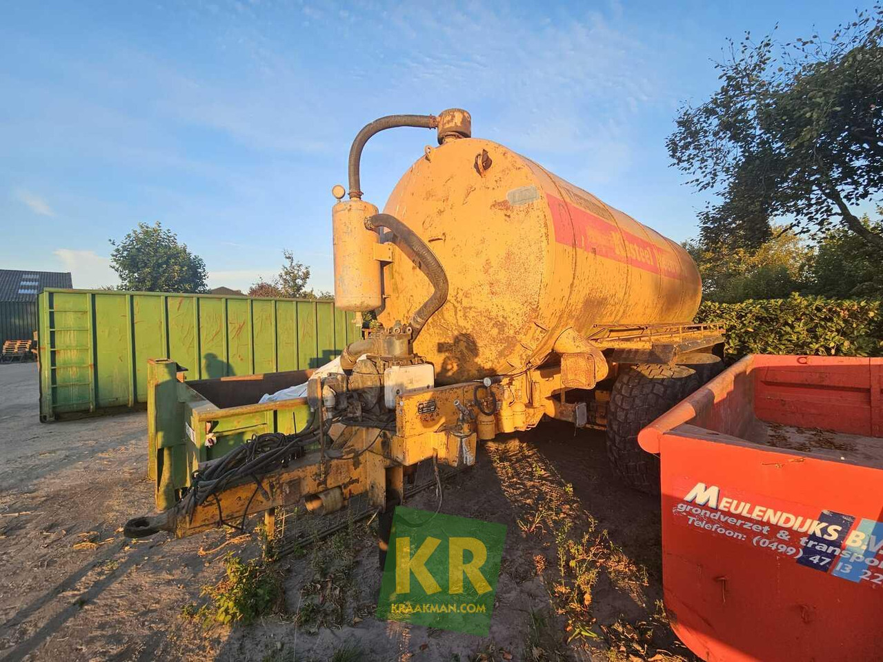 Slurry tanker Veenhuis 14000 mesttank