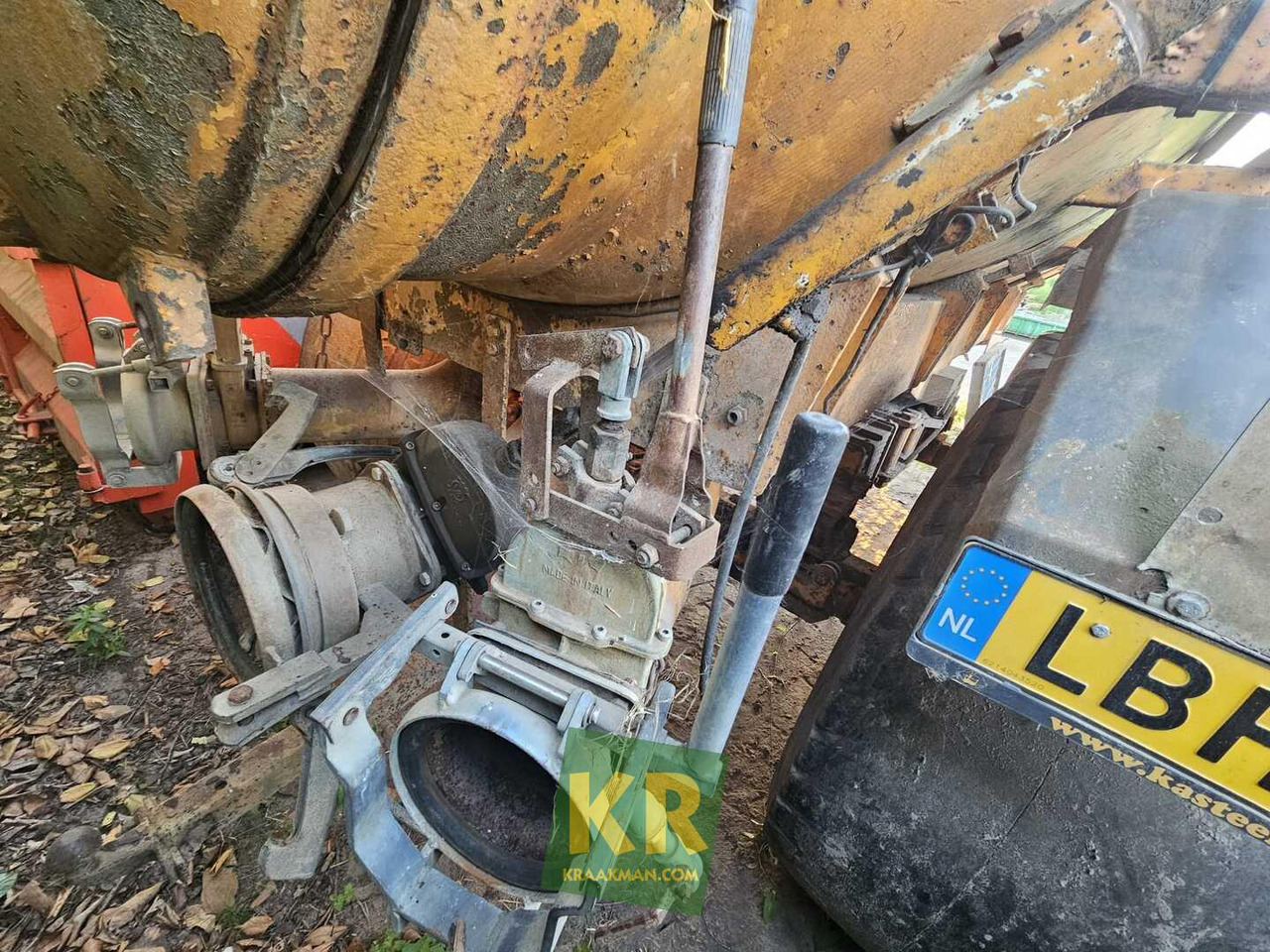 Slurry tanker Veenhuis 14000 mesttank