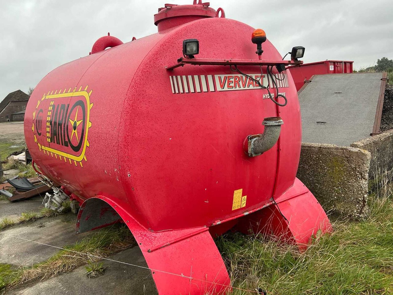 Slurry tanker Vervaet mesttank