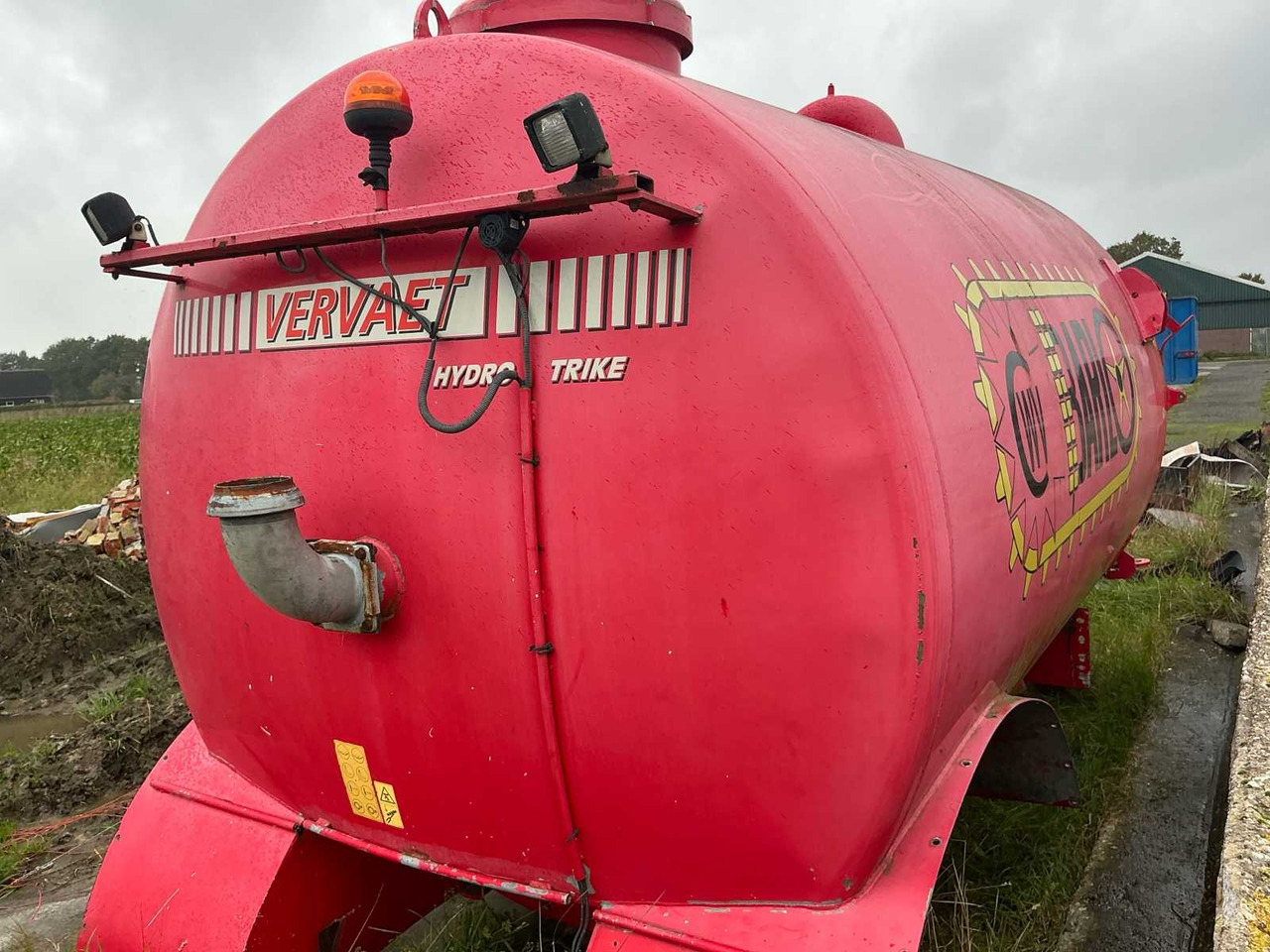 Slurry tanker Vervaet mesttank